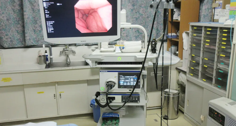 はらだ内科内視鏡健診クリニックの内視鏡室